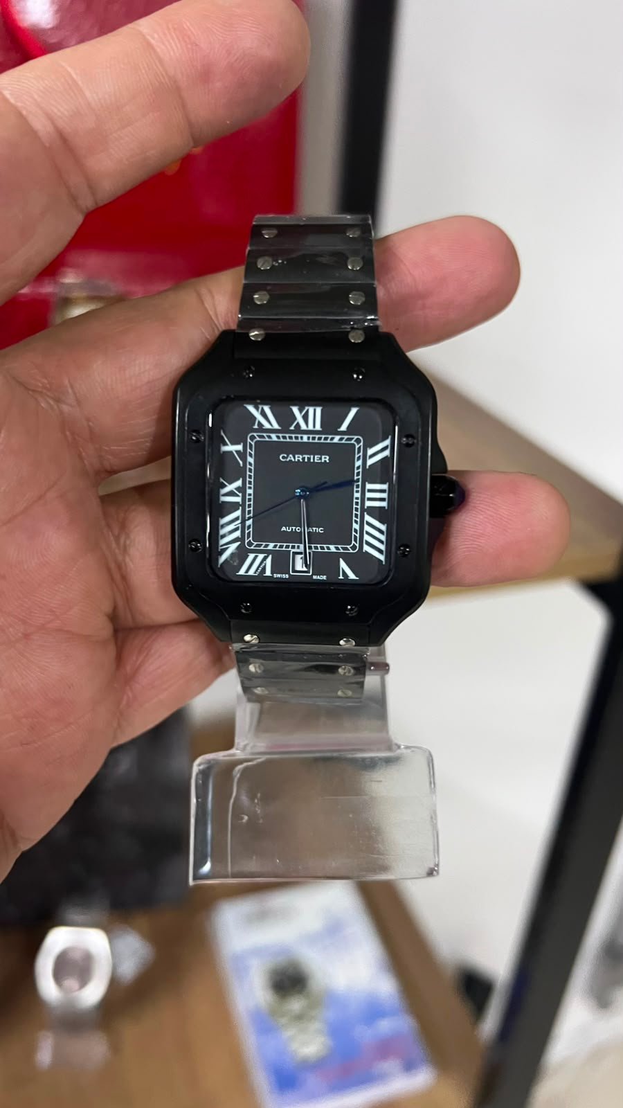 Cartier Santos Preto